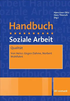 Dahme / Wohlfahrt |  Qualität | eBook | Sack Fachmedien