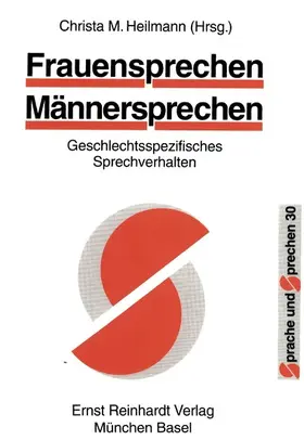 Heilmann |  Frauensprechen -- Männersprechen | eBook | Sack Fachmedien