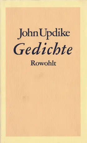 Updike |  Gedichte | Buch |  Sack Fachmedien