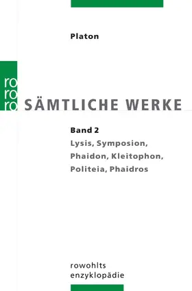 Platon / Wolf |  Sämtliche Werke 2 | Buch |  Sack Fachmedien