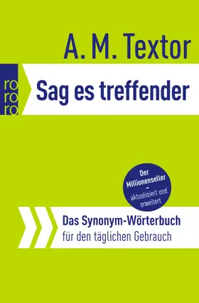 Textor |  Sag es treffender | Buch |  Sack Fachmedien