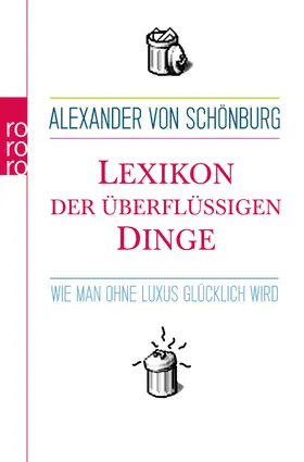 Schönburg |  Lexikon der überflüssigen Dinge | Buch |  Sack Fachmedien