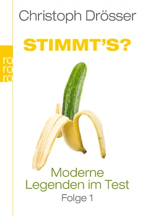 Drösser |  Stimmt's? Moderne Legenden im Test 1 | Buch |  Sack Fachmedien