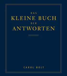 Bolt |  Das kleine Buch der Antworten | Buch |  Sack Fachmedien