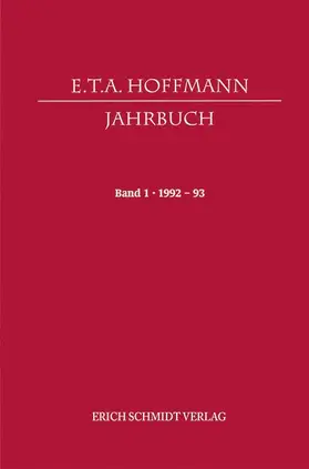 Steinecke |  E.T.A. Hoffmann-Jahrbuch 1992-93 | Buch |  Sack Fachmedien