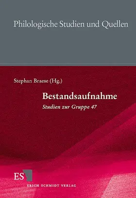 Braese |  Bestandsaufnahme - Studien zur Gruppe 47 | Buch |  Sack Fachmedien