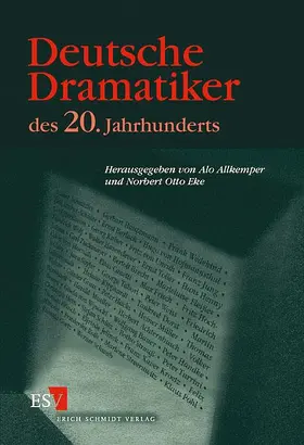 Allkemper / Eke |  Deutsche Dramatiker des 20. Jahrhunderts | Buch |  Sack Fachmedien