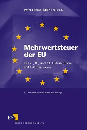 Birkenfeld |  Mehrwertsteuer der EU | Buch |  Sack Fachmedien