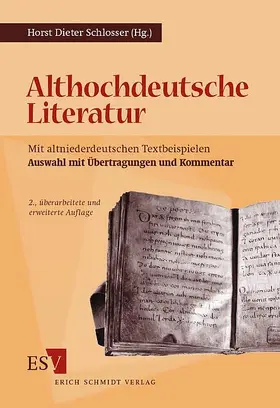 Schlosser |  Althochdeutsche Literatur | Buch |  Sack Fachmedien