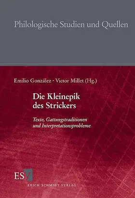 González / Millet |  Die Kleinepik des Strickers | Buch |  Sack Fachmedien