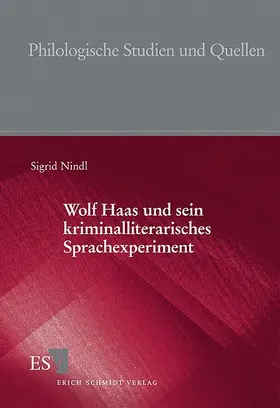 Nindl |  Wolf Haas und sein kriminalliterarisches Sprachexperiment | Buch |  Sack Fachmedien