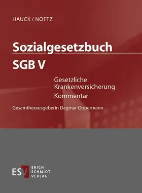 Hauck / Beyer / Noftz |  Sozialgesetzbuch (SGB) V: Gesetzliche Krankenversicherung - Einzelbezug | Loseblattwerk |  Sack Fachmedien