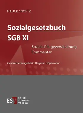 Becker / Groth / Gutzler |  Sozialgesetzbuch (SGB) XI: Soziale Pflegeversicherung - Einzelbezug | Loseblattwerk |  Sack Fachmedien