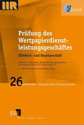 Revision |  Prüfung des Wertpapierdienstleistungsgeschäftes | eBook | Sack Fachmedien