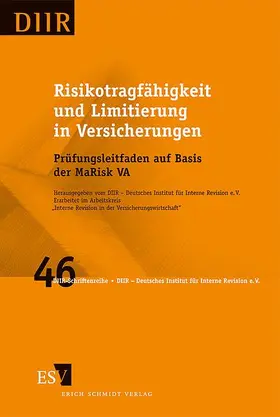 Arbeitskreis „Interne Revision in der Versicherungswirtschaft“ / DIIR – Deutsches Institut für Interne Revision e. V. |  Risikotragfähigkeit und Limitierung in Versicherungen | Buch |  Sack Fachmedien