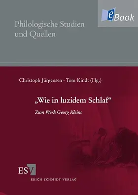 Jürgensen / Kindt |  "Wie in luzidem Schlaf" | eBook | Sack Fachmedien