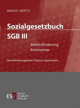 Hauck / Noftz |  Sozialgesetzbuch SGB III Arbeitsförderung, mit Fortsetzungsbezug | Loseblattwerk |  Sack Fachmedien