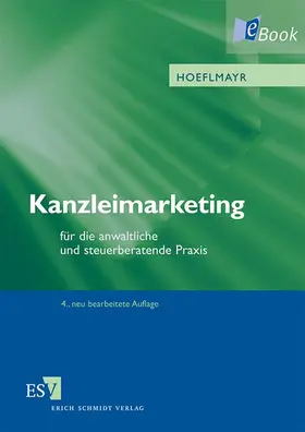 Hoeflmayr |  Kanzleimarketing | eBook | Sack Fachmedien