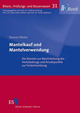 Weiler | Mantelkauf und Mantelverwendung | E-Book | www2.sack.de