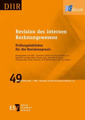 DIIR – Deutsches Institut für Interne Revision e. V. | Revision des internen Rechnungswesens | E-Book | sack.de