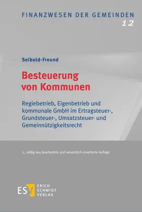 Seibold-Freund |  Besteuerung von Kommunen | Buch |  Sack Fachmedien