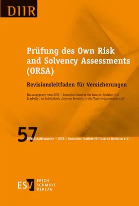 DIIR – Deutsches Institut für Interne Revision e. V. | Prüfung des Own Risk and Solvency Assessments (ORSA) | E-Book | sack.de