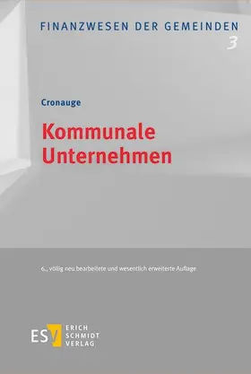 Cronauge |  Kommunale Unternehmen | eBook | Sack Fachmedien
