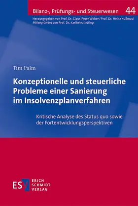  Konzeptionelle und steuerliche Probleme einer Sanierung im Insolvenzplanverfahren | Buch |  Sack Fachmedien