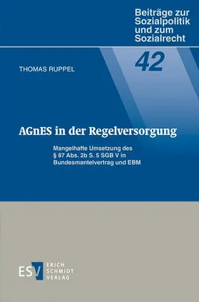 Ruppel |  AGnES in der Regelversorgung | Buch |  Sack Fachmedien