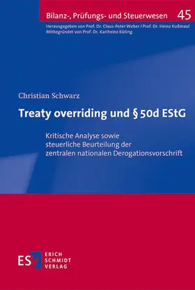 Schwarz |  Treaty overriding und § 50d EStG | eBook | Sack Fachmedien