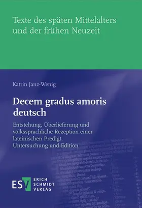 Janz-Wenig | Decem gradus amoris deutsch | E-Book | sack.de