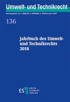  Jahrbuch des Umwelt- und Technikrechts 2018 | Buch |  Sack Fachmedien