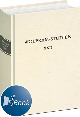 Lutz / Köbele / Ridder |  Wolfram-Studien XXII | eBook | Sack Fachmedien