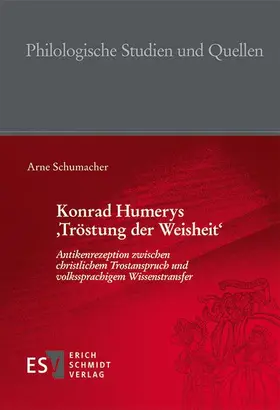 Schumacher | Konrad Humerys ‚Tröstung der Weisheit‘ | Buch | 978-3-503-18282-4 | sack.de