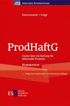 Katzenmeier / Voigt / Kullmann |  ProdHaftG | eBook | Sack Fachmedien