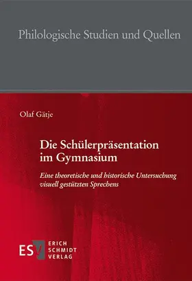 Gätje |  Die Schülerpräsentation im Gymnasium | eBook | Sack Fachmedien