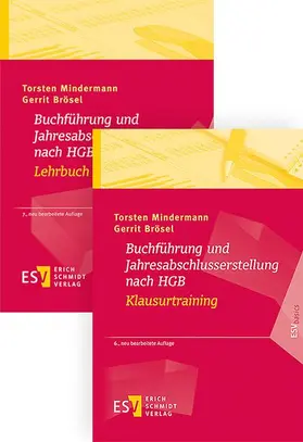 Brösel / Mindermann |  Paket aus den zwei Büchern: -  - Buchführung und Jahresabschlusserstellung nach HGB - Lehrbuch und  -  - Buchführung und Jahresabschlusserstellung nach HGB - Klausurtraining | Buch |  Sack Fachmedien