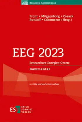 Frenz / Cosack / Müggenborg |  EEG 2023 | eBook | Sack Fachmedien