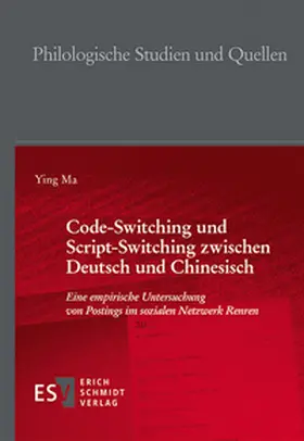 Ma |  Code-Switching und Script-Switching zwischen Deutsch und Chinesisch | Buch |  Sack Fachmedien