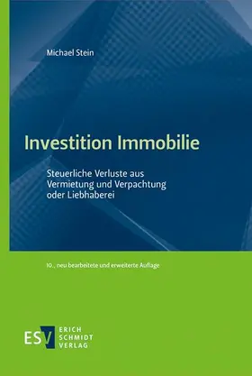 Stein |  Investition Immobilie | Buch |  Sack Fachmedien
