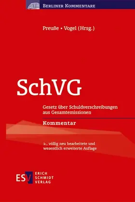 Preuße / Vogel | SchVG | E-Book | sack.de