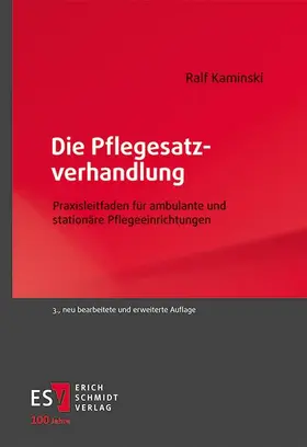 Kaminski |  Die Pflegesatzverhandlung | Buch |  Sack Fachmedien