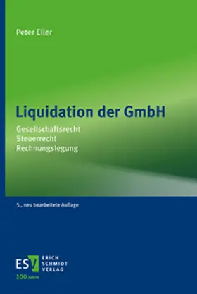 Eller |  Liquidation der GmbH | Buch |  Sack Fachmedien