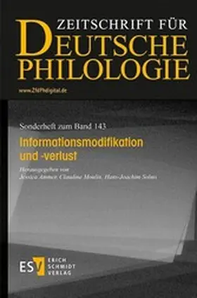 Ammer / Moulin / Solms |  Informationsmodifikation und -verlust | eBook | Sack Fachmedien