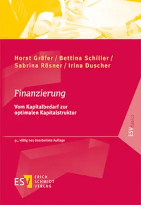 Gräfer / Schiller / Rösner |  Finanzierung | Buch |  Sack Fachmedien