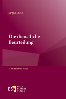 Lorse | Die dienstliche Beurteilung | Buch | 978-3-503-24126-2 | www2.sack.de