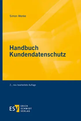 Menke |  Handbuch - - Kundendatenschutz | Buch |  Sack Fachmedien