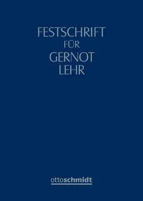 Mensching / Mensching / Vendt / Hegemann / Vendt |  Festschrift für Gernot Lehr | Buch |  Sack Fachmedien