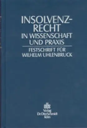 Prütting / Vallender |  Insolvenzrecht in Wissenschaft und Praxis | Buch |  Sack Fachmedien