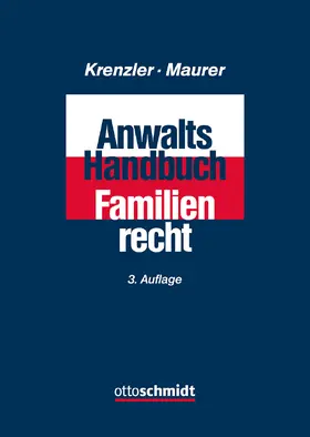 Krenzler / Maurer |  Anwalts-Handbuch Familienrecht | Buch |  Sack Fachmedien